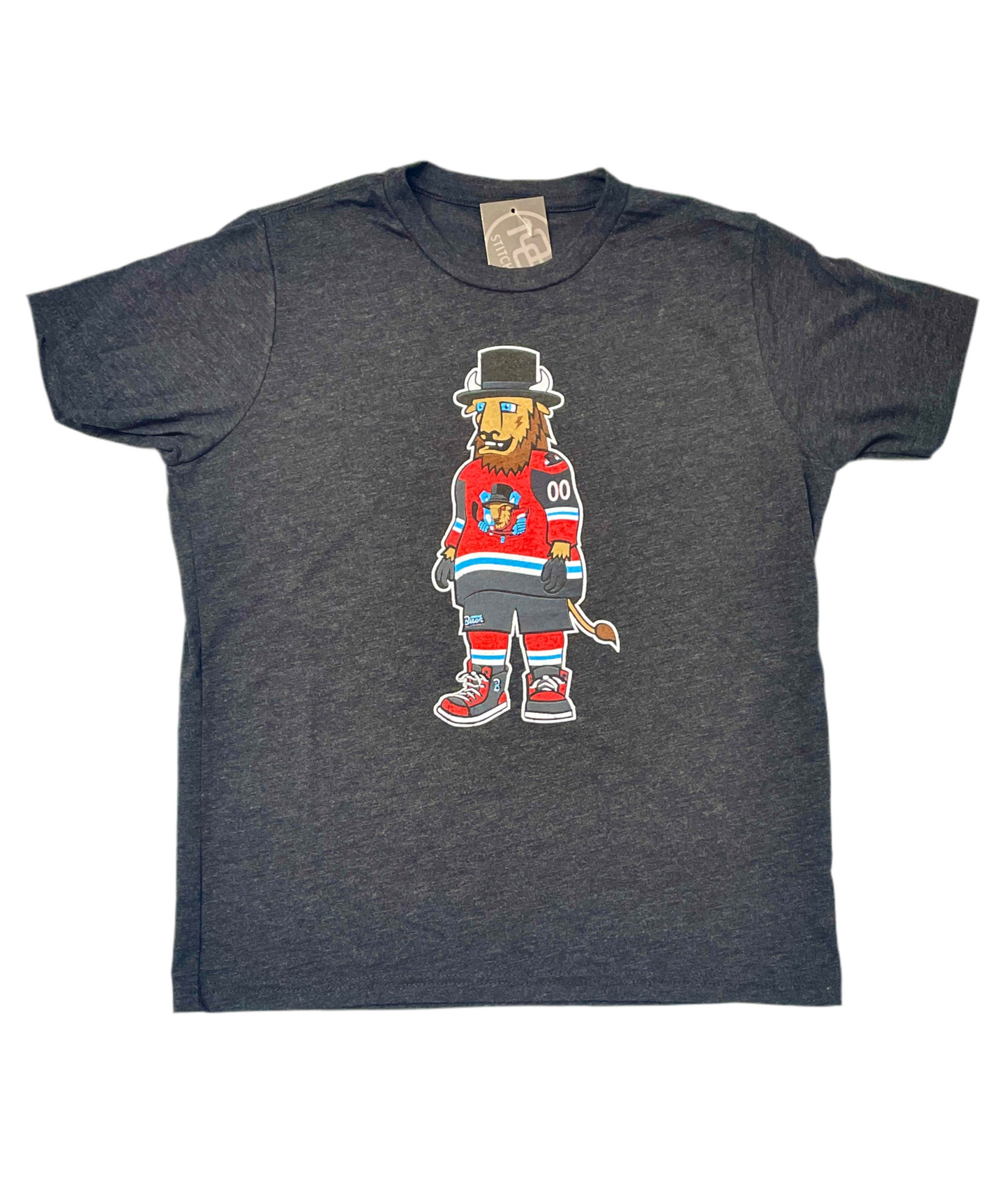 Youth Black Mascot T