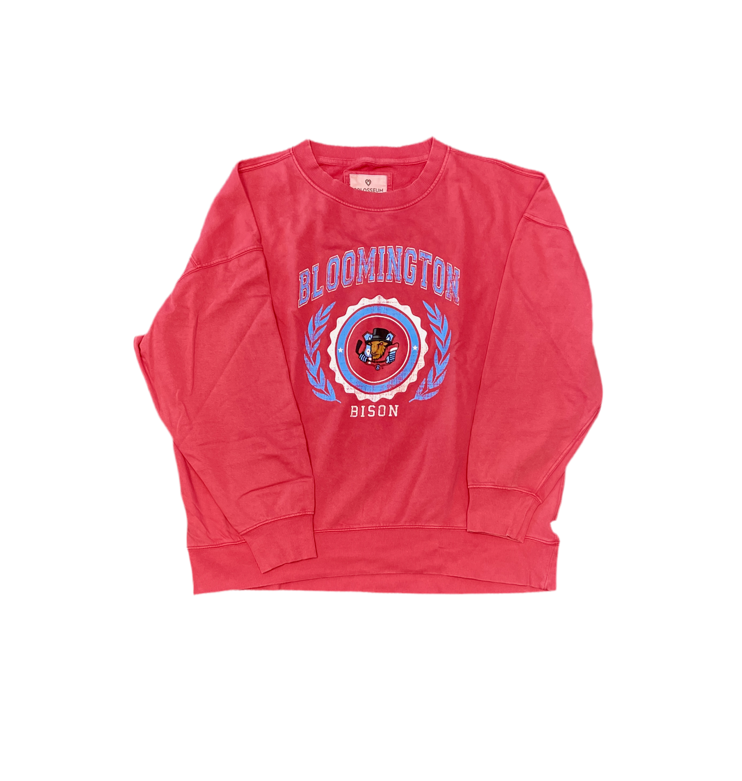 Adult Women Red Bison Pullover
