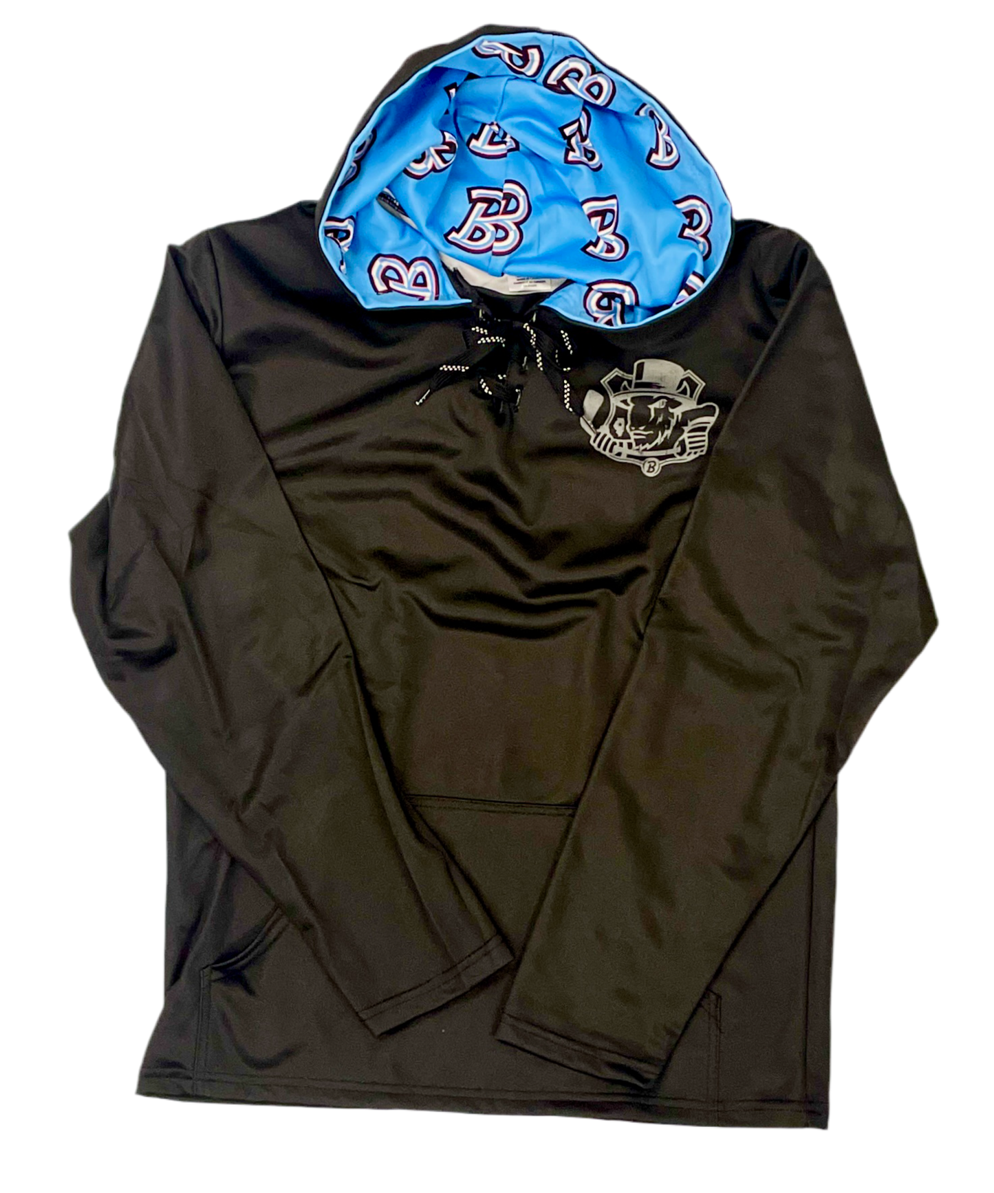 Adult Black Bison B’s Hoodie
