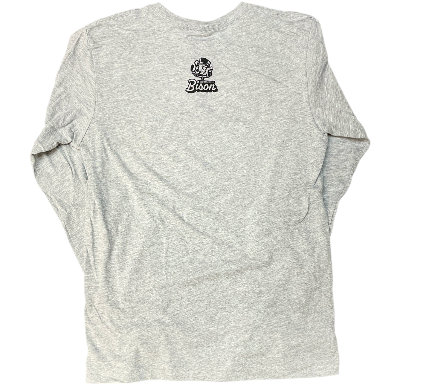 Adult Grey Bison 309|IL Long Sleeve T