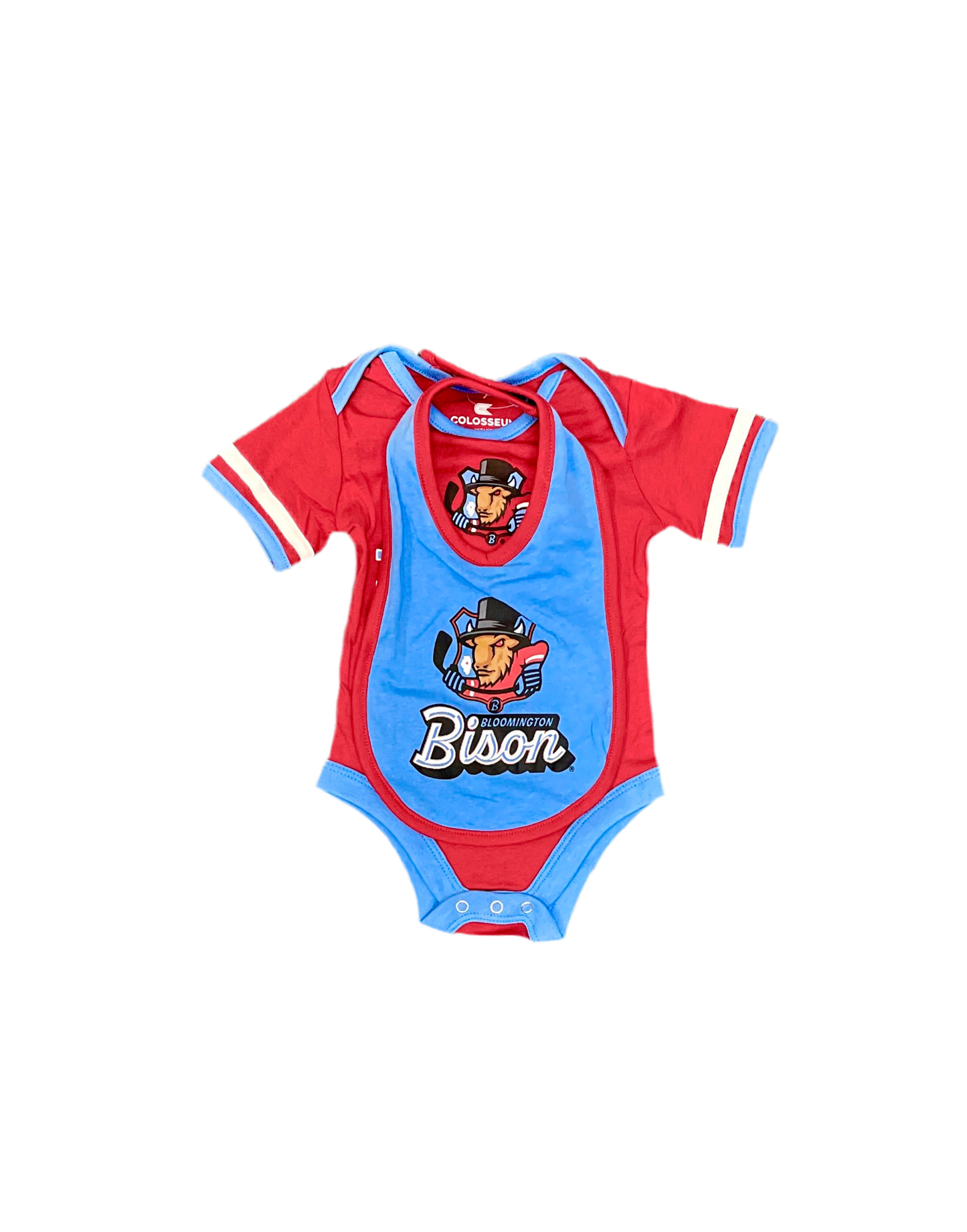 Infant Bison Gift Onesie & Bib set