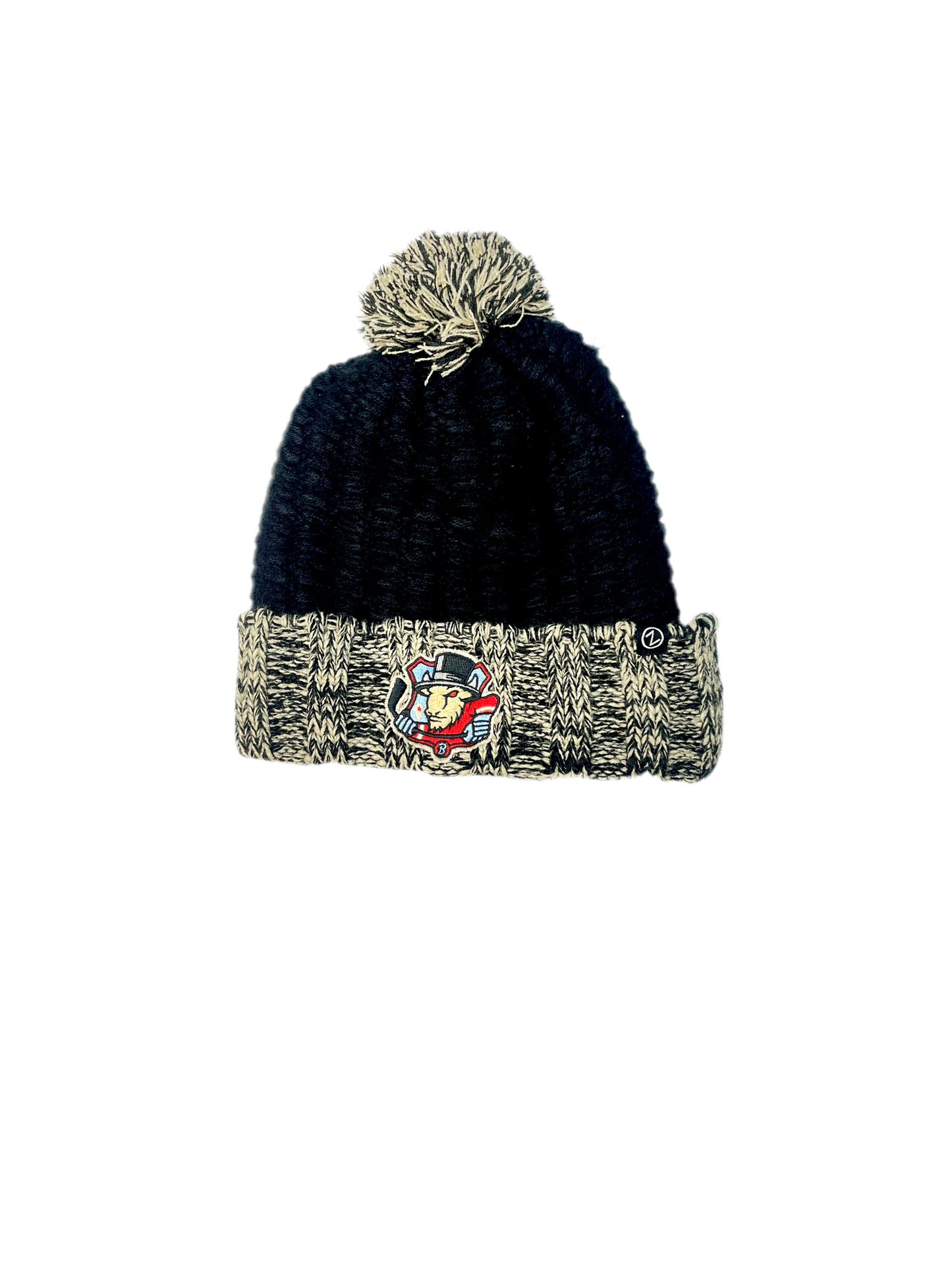 Bloomington Bison Knit Pom Hat