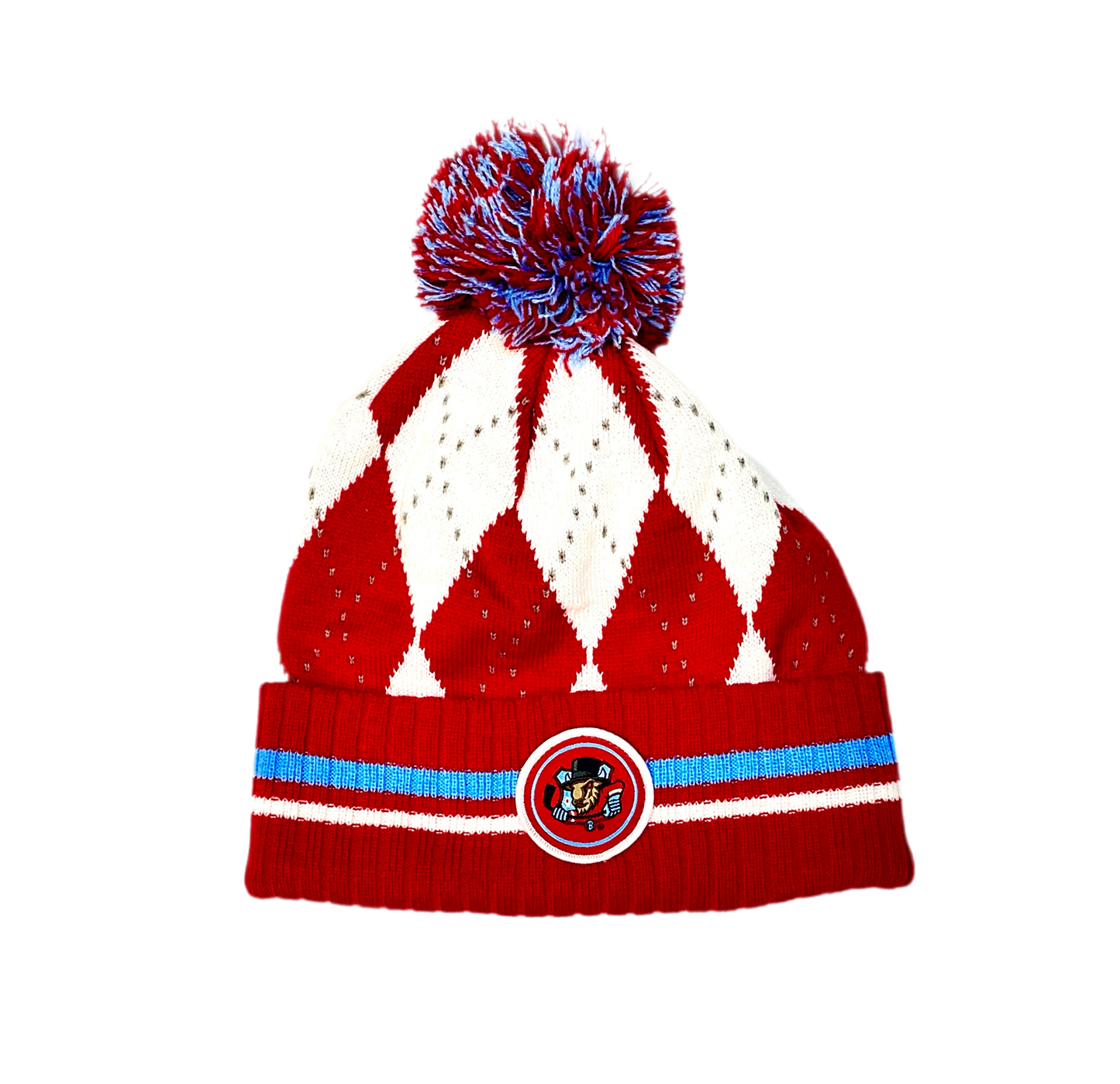 Argyle Jacquard Beanie (Hat)