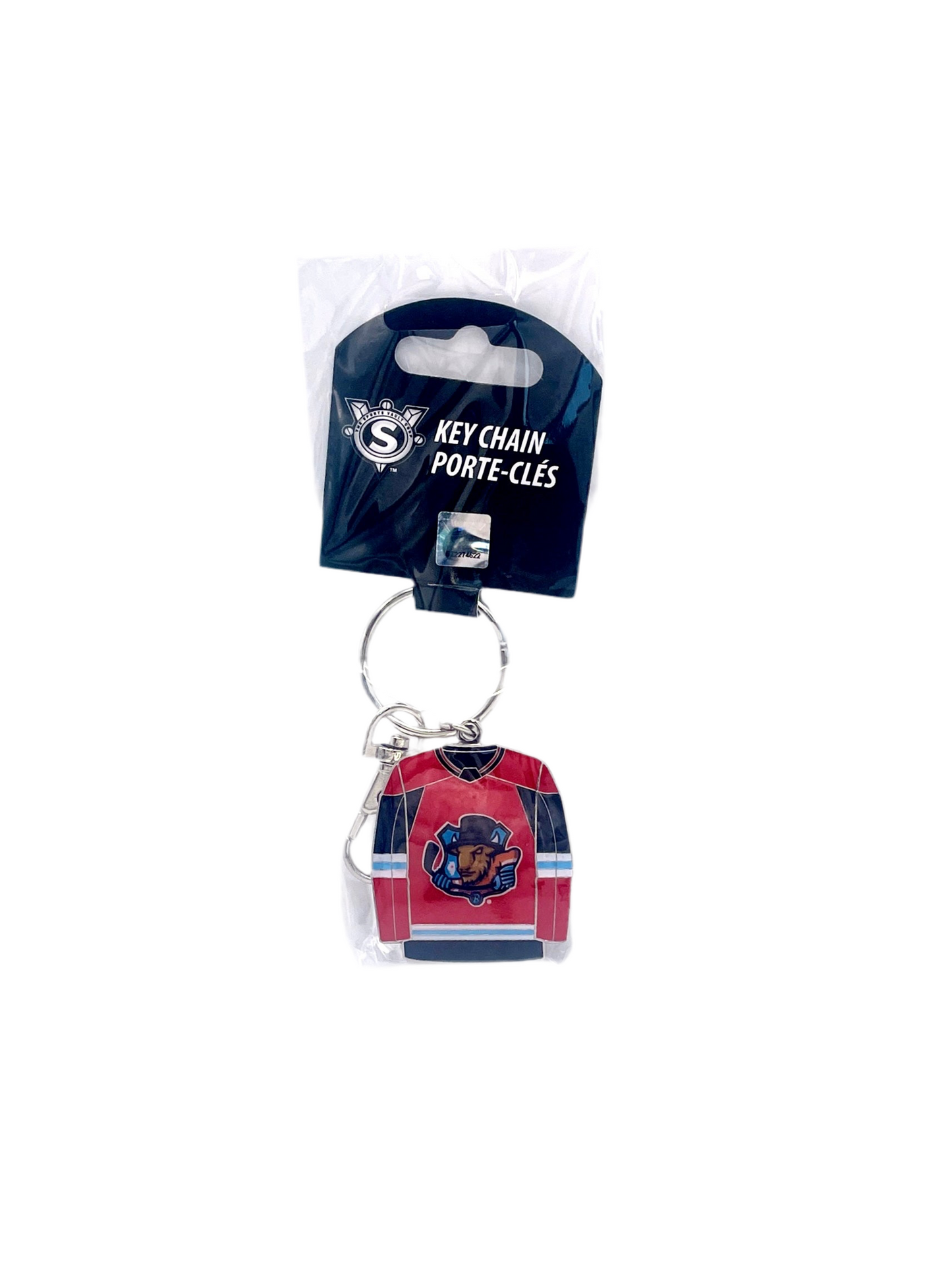 Bison Jersey Keychain