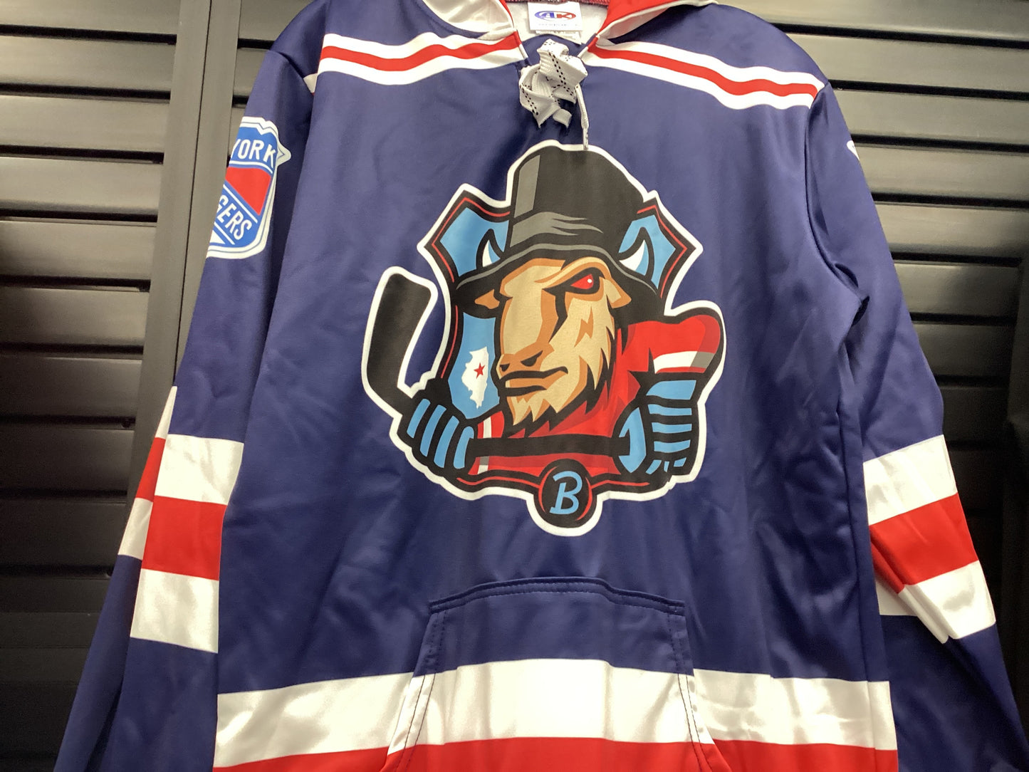 Rangers Bison jersey hoodie
