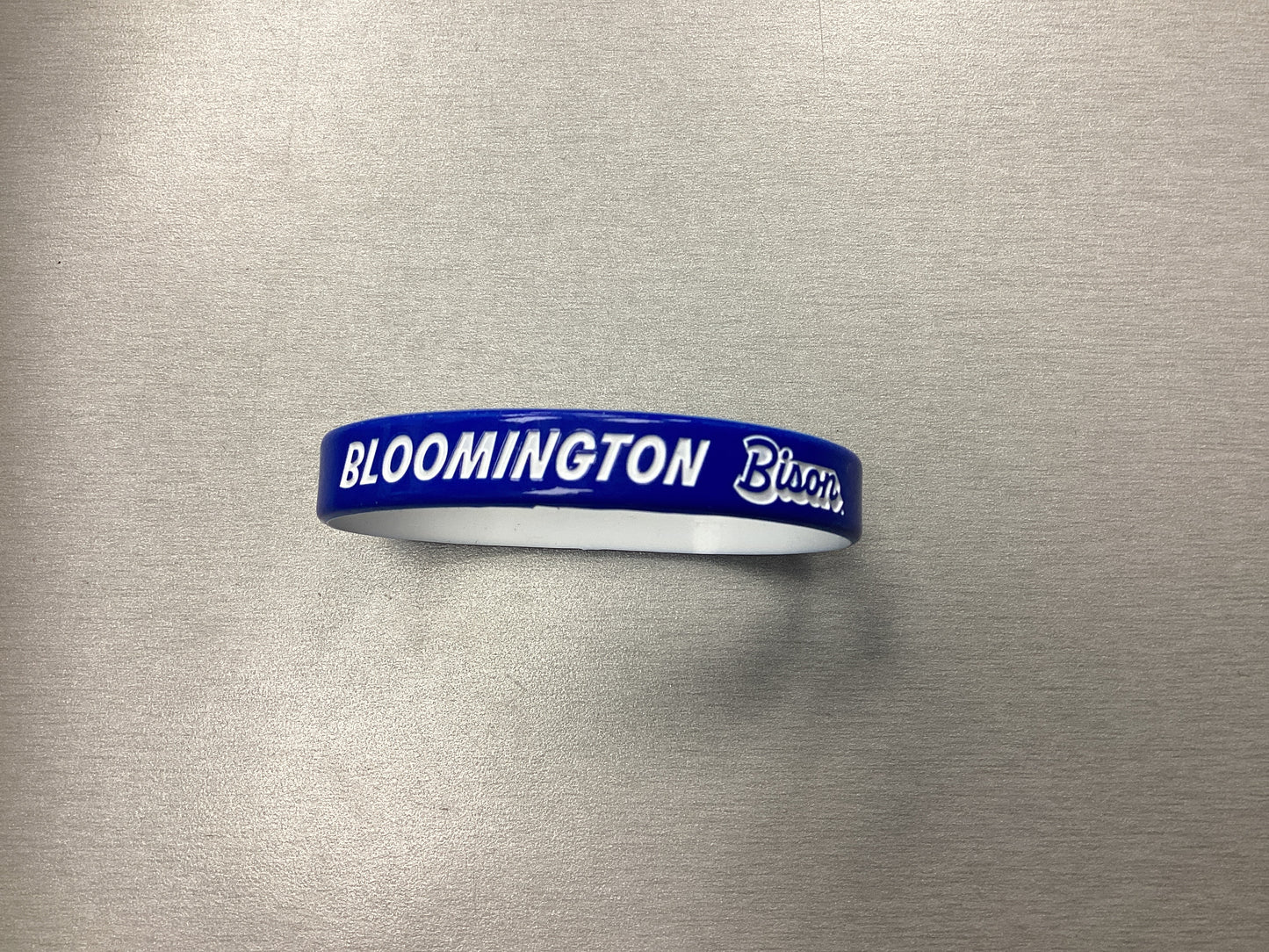Blue Silicone Bracelet