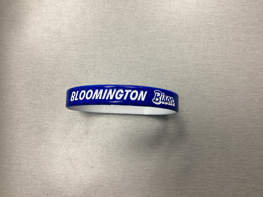 Blue Silicone Bracelet