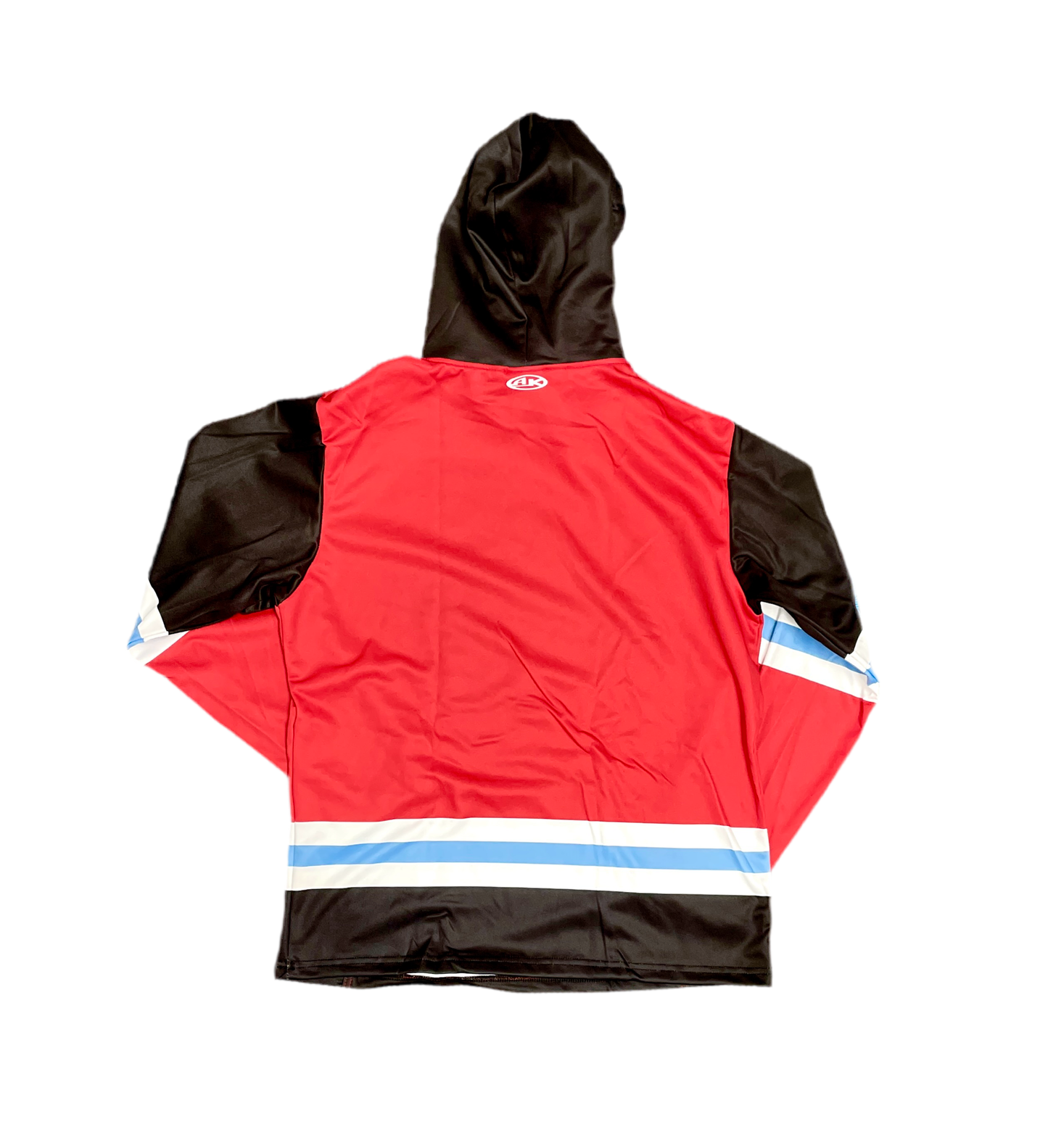 Adult Red Bison Jersey Hoodie