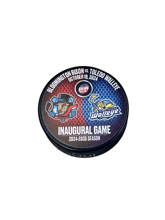 Inaugural Opening Night Game Puck