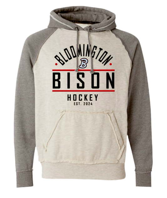 Adult Bison Oatmeal Hoodie