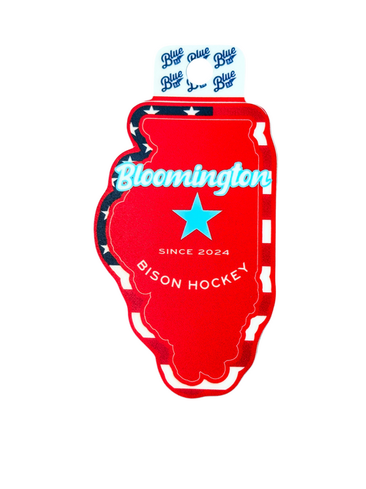 IL Flag Sticker