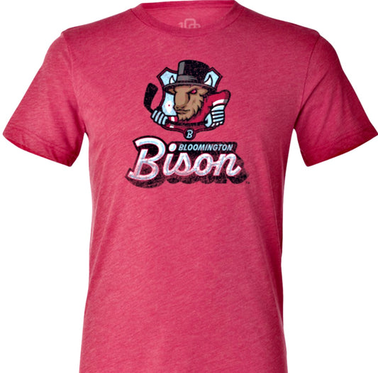 Adult Red Vintage T