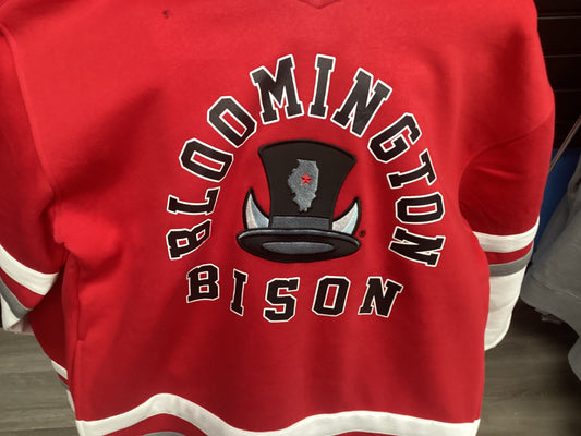 B84 Red Hockey Hood