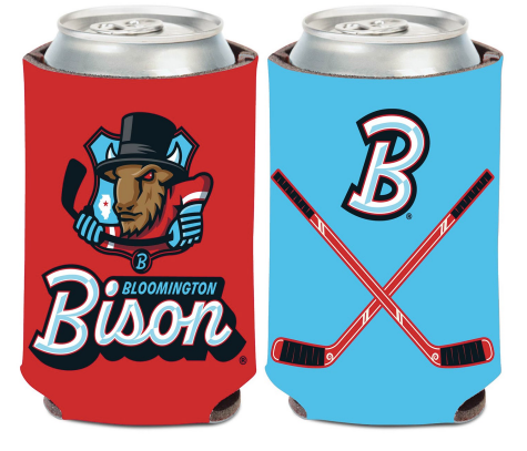 Crossed Sticks Koozie