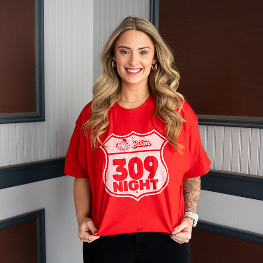 Adult Red 309 T