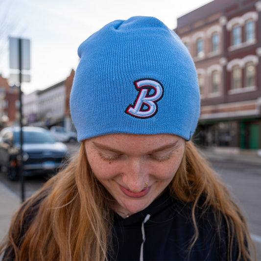 Blue Edge Beanie (Hat)