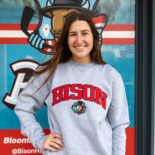 Adult Bison Stitch Crew