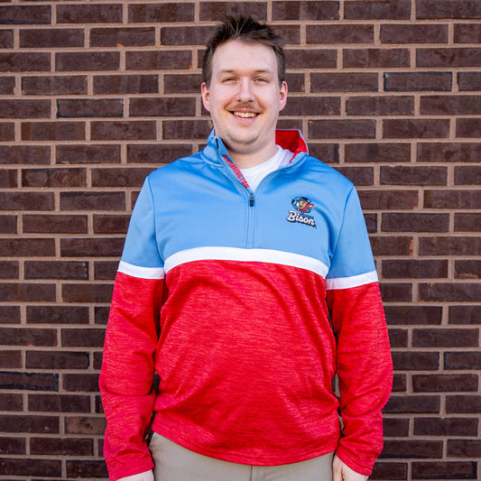 Adult Go Bison Athletic 1/2 Zip
